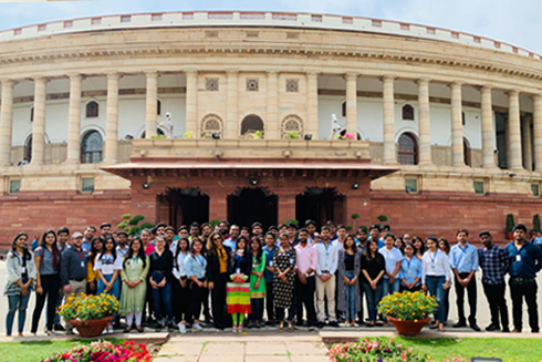 IAAN at Parliament of India