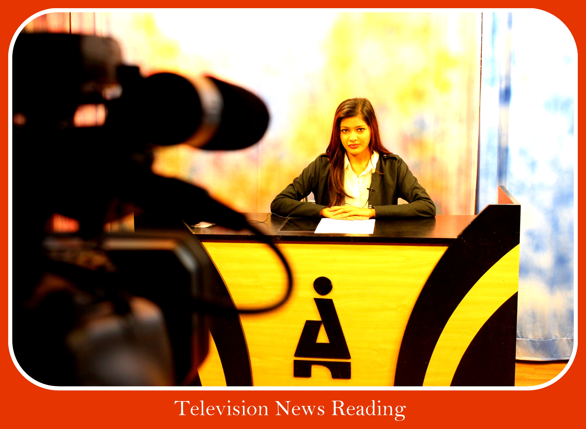 Special Television News Reading Shoot 22.10.2021